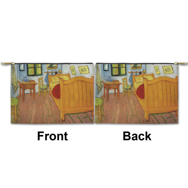 The Bedroom in Arles (Van Gogh 1888) Small Zipper Pouch Approval (Front and Back)