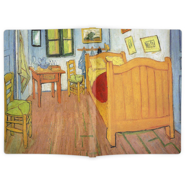 The Bedroom in Arles (Van Gogh 1888) Soft Cover Journal - Apvl