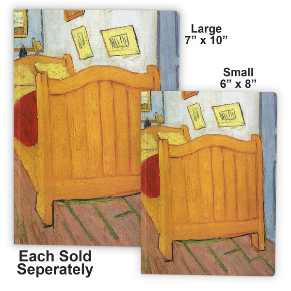The Bedroom in Arles (Van Gogh 1888) Soft Cover Journal - Compare