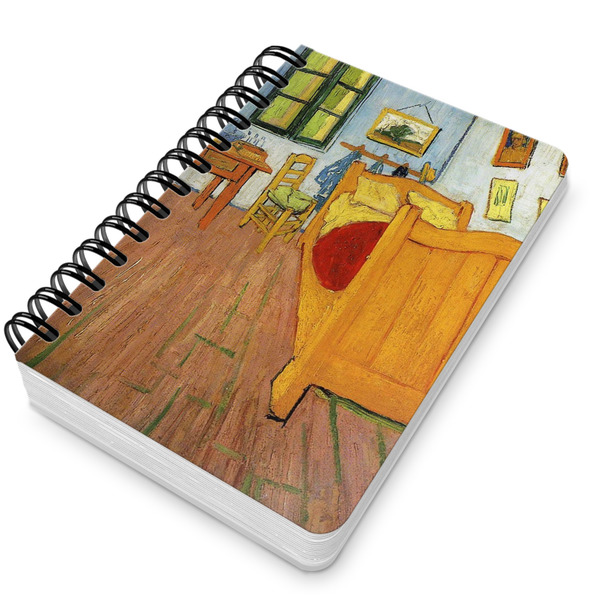 The Bedroom in Arles (Van Gogh 1888) Spiral Journal 5 x 7 - Main
