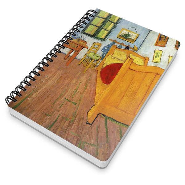 The Bedroom in Arles (Van Gogh 1888) Spiral Journal 7 x 10 - Main