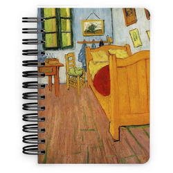 The Bedroom in Arles (Van Gogh 1888) Spiral Notebook - 5x7