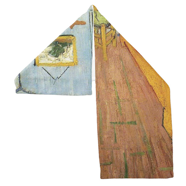 The Bedroom in Arles (Van Gogh 1888) Sports Towel Folded - Both Sides Showing