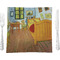 The Bedroom in Arles (Van Gogh 1888) Glass Square Lunch / Dinner Plate 9.5"