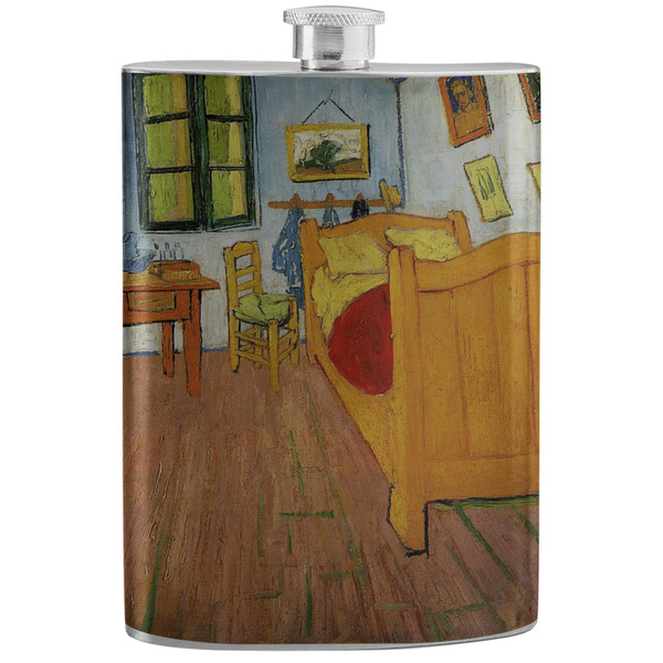 Custom The Bedroom in Arles (Van Gogh 1888) Stainless Steel Flask
