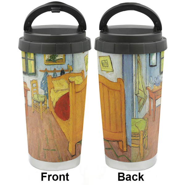 The Bedroom in Arles (Van Gogh 1888) Stainless Steel Travel Cup - Approval