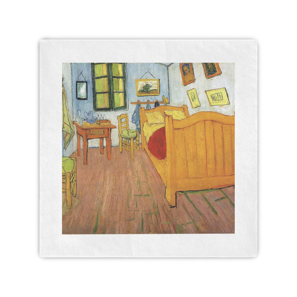 Custom The Bedroom in Arles (Van Gogh 1888) Standard Cocktail Napkins