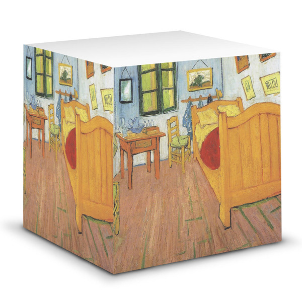 Custom The Bedroom in Arles (Van Gogh 1888) Sticky Note Cube