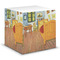 The Bedroom in Arles (Van Gogh 1888) Sticky Note Cube