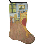 The Bedroom in Arles (Van Gogh 1888) Holiday Stocking - Neoprene