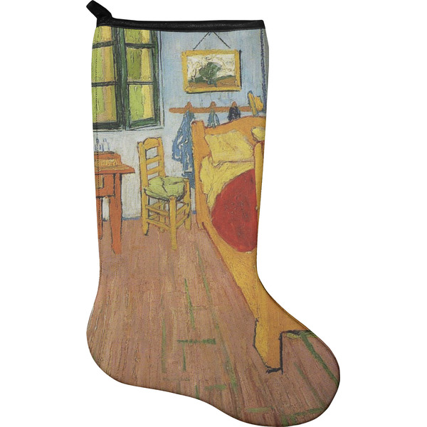 Custom The Bedroom in Arles (Van Gogh 1888) Holiday Stocking - Neoprene