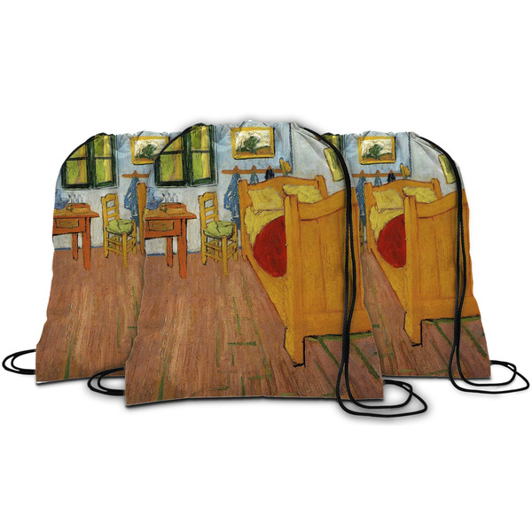 The Bedroom in Arles (Van Gogh 1888) String Backpack - MAIN