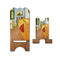 The Bedroom in Arles (Van Gogh 1888) Stylized Phone Stand - Front & Back - Small