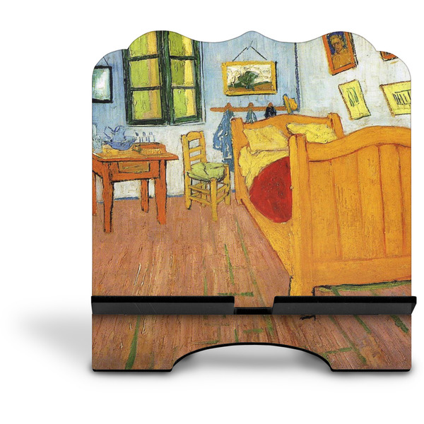 The Bedroom in Arles (Van Gogh 1888) Stylized Tablet Stand - Front without iPad