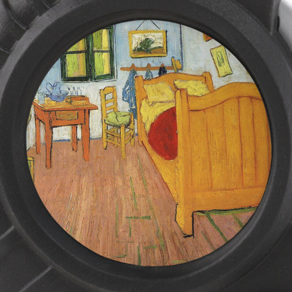 The Bedroom in Arles (Van Gogh 1888) Tape Measure - 25ft - Detail