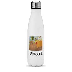The Bedroom in Arles (Van Gogh 1888) Water Bottle - 17 oz. - Stainless Steel - Full Color Printing
