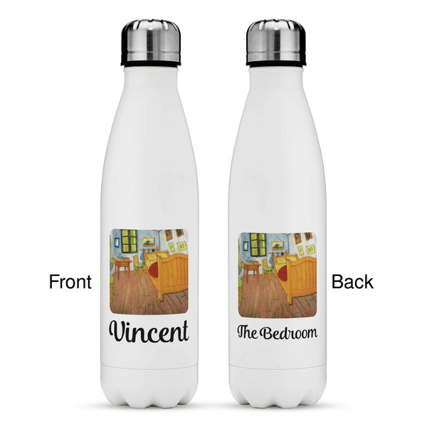 The Bedroom in Arles (Van Gogh 1888) Tapered Water Bottle - Apvl 17oz.