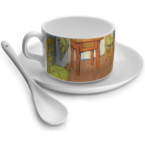 Custom The Bedroom in Arles (Van Gogh 1888) Tea Cup - Single