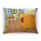 The Bedroom in Arles (Van Gogh 1888) Throw Pillow (Rectangular - 12x16)