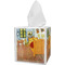 The Bedroom in Arles (Van Gogh 1888) Tissue Box Cover - Angled View