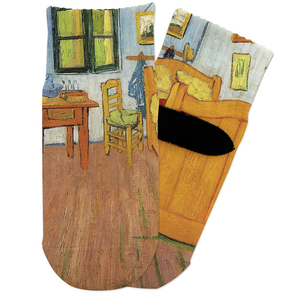 Custom The Bedroom in Arles (Van Gogh 1888) Toddler Ankle Socks