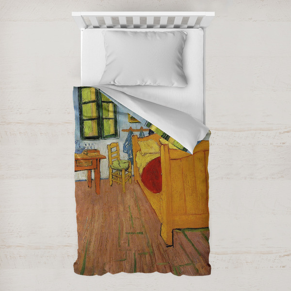 Custom The Bedroom in Arles (Van Gogh 1888) Toddler Duvet Cover