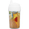 The Bedroom in Arles (Van Gogh 1888) Toddler Sippy Cup - Front