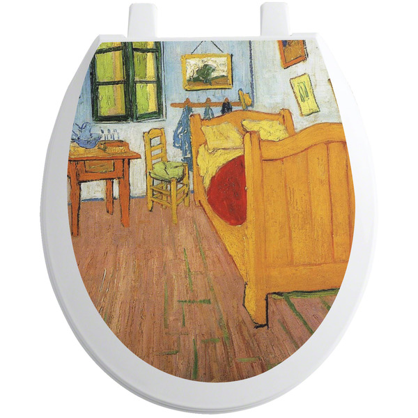Custom The Bedroom in Arles (Van Gogh 1888) Toilet Seat Decal