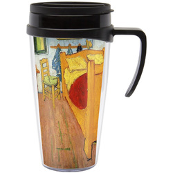 The Bedroom in Arles (Van Gogh 1888) Acrylic Travel Mug with Handle