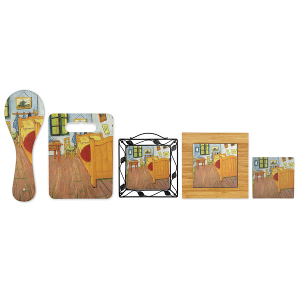 The Bedroom in Arles (Van Gogh 1888) Trivets - All Trivets
