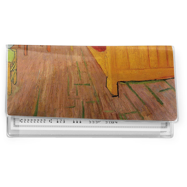 Custom The Bedroom in Arles (Van Gogh 1888) Vinyl Checkbook Cover