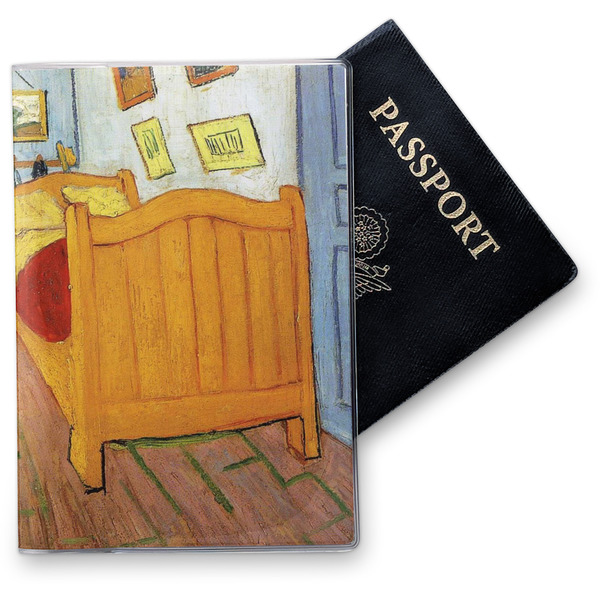 Custom The Bedroom in Arles (Van Gogh 1888) Passport Holder - Vinyl Cover