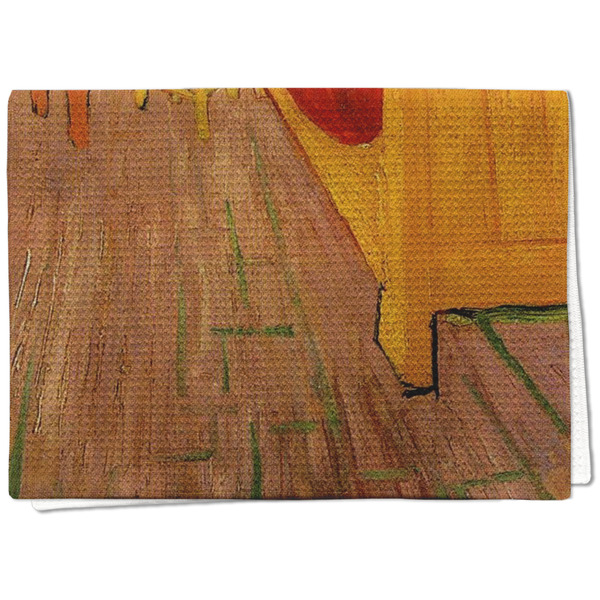 Custom The Bedroom in Arles (Van Gogh 1888) Kitchen Towel - Waffle Weave - Full Color Print