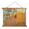 The Bedroom in Arles (Van Gogh 1888) Wall Hanging Tapestry - Wide