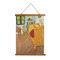 The Bedroom in Arles (Van Gogh 1888) Wall Hanging Tapestry