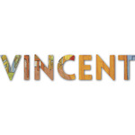 The Bedroom in Arles (Van Gogh 1888) Name/Text Decal - Custom Sizes