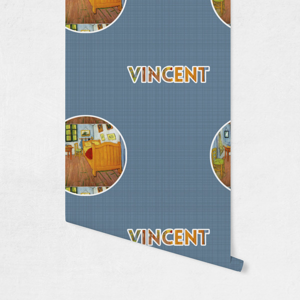 The Bedroom in Arles (Van Gogh 1888) Wallpaper on Wall