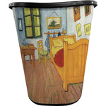 The Bedroom in Arles (Van Gogh 1888) Waste Basket - Single Sided (Black)