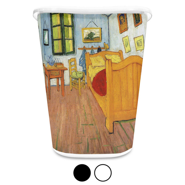 The Bedroom in Arles (Van Gogh 1888) Waste Basket - Both Colors - Front