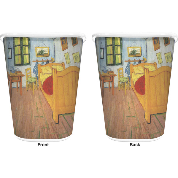 The Bedroom in Arles (Van Gogh 1888) Waste Basket - White - Double Sided - Approval