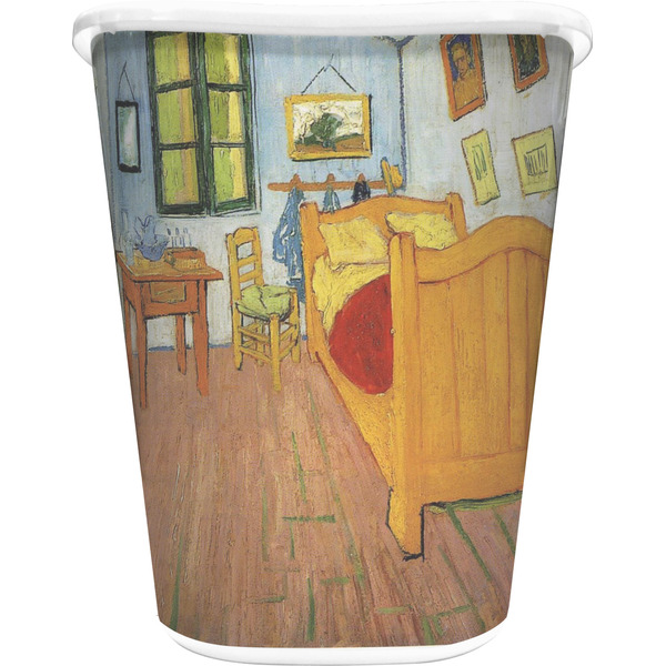 Custom The Bedroom in Arles (Van Gogh 1888) Waste Basket - Double Sided (White)