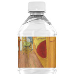 The Bedroom in Arles (Van Gogh 1888) Water Bottle Labels - Custom Sized