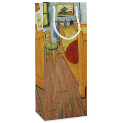 The Bedroom in Arles (Van Gogh 1888) Wine Gift Bags - Gloss