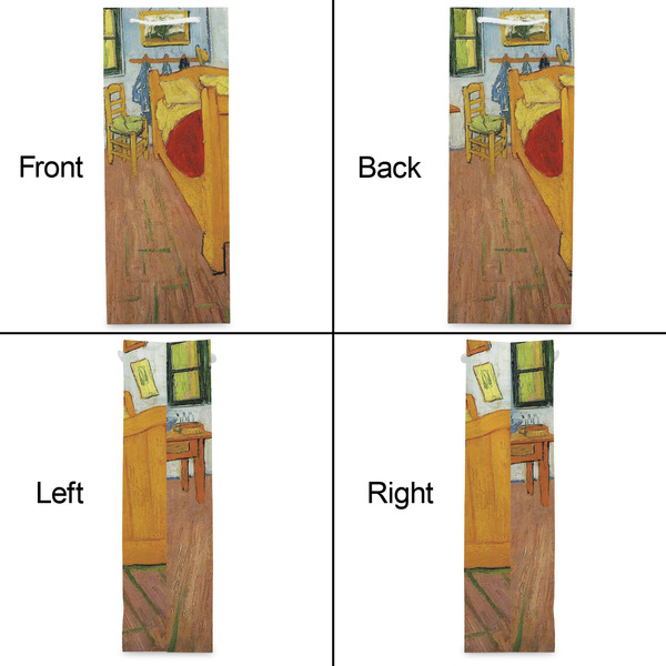 The Bedroom in Arles (Van Gogh 1888) Wine Gift Bag - Matte - Approval