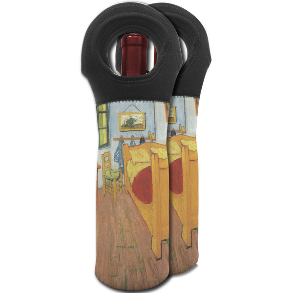 The Bedroom in Arles (Van Gogh 1888) Wine Tote Bag - Two Bags