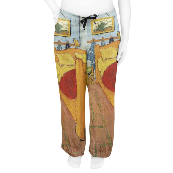 The Bedroom in Arles (Van Gogh 1888) Women's Pj on model - Front