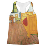 The Bedroom in Arles (Van Gogh 1888) Womens Racerback Tank Top - Small