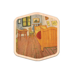 The Bedroom in Arles (Van Gogh 1888) Genuine Maple or Cherry Wood Sticker
