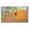 The Bedroom in Arles (Van Gogh 1888) XXL Gaming Mouse Pads - 24" x 14" - Front