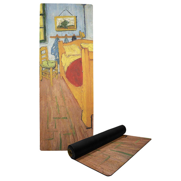 Custom The Bedroom in Arles (Van Gogh 1888) Yoga Mat